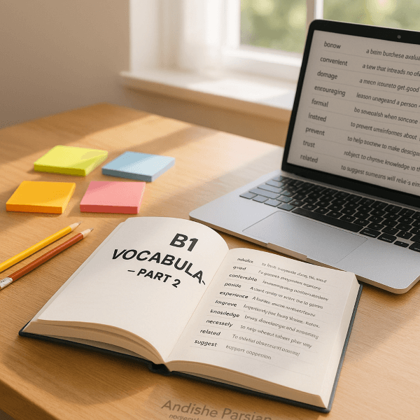 Vocabulary سطح B1 انگلیسی: بخش دوم